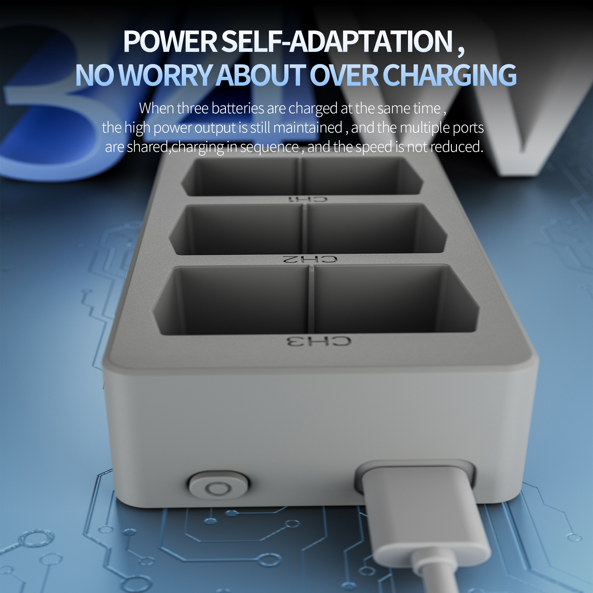 Drone Battery Balance Charger - Mini 5 Pro Battery Faster Charging