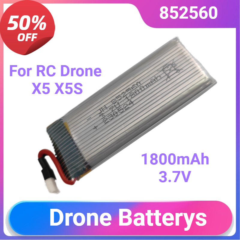 Drone Battery Li-Ion - 852560 Lipo Battery for RC Drone