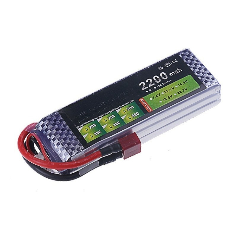 New 3S 30C 11.1V 2200mAh Li-po - Drone Battery 3S บทวิจารณ์และราคา
