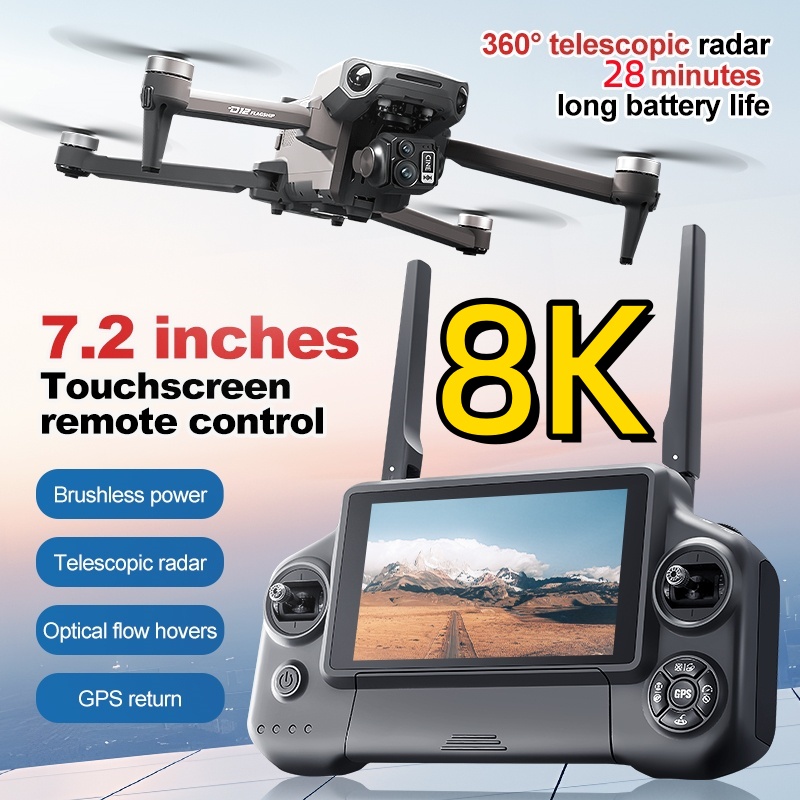 8K 3 Axis Gimbal Brushless 7.2 - Drone Battery Case บทวิจารณ์และราคา