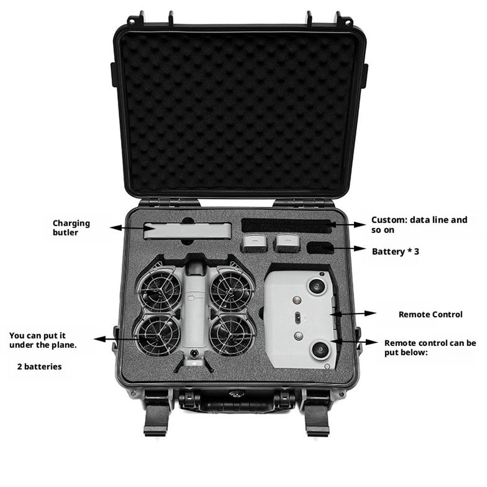 Waterproof Hard Case with Shou - Drone Battery Strap บทวิจารณ์และราคา