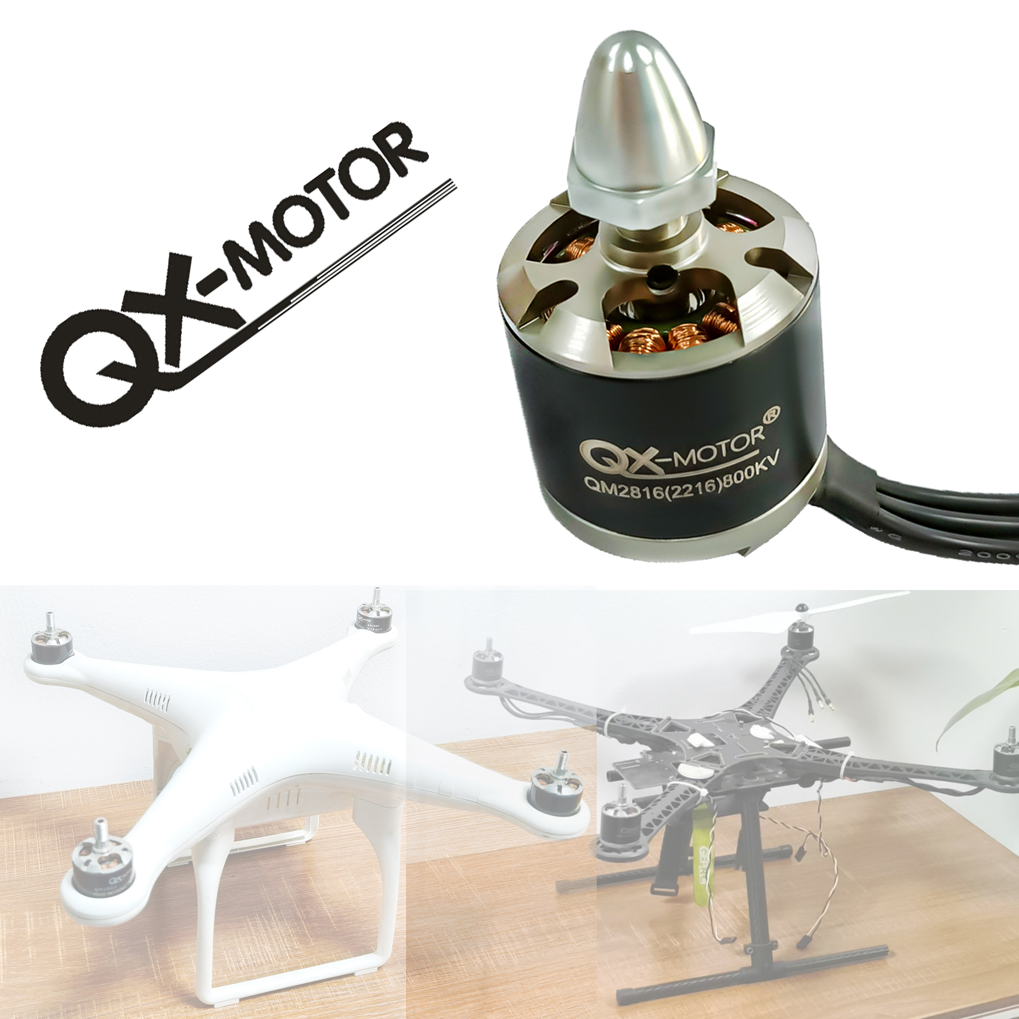 QX-MOTOR 40A 3-4S and QM2816 2 - Drone Battery 4S บทวิจารณ์และราคา