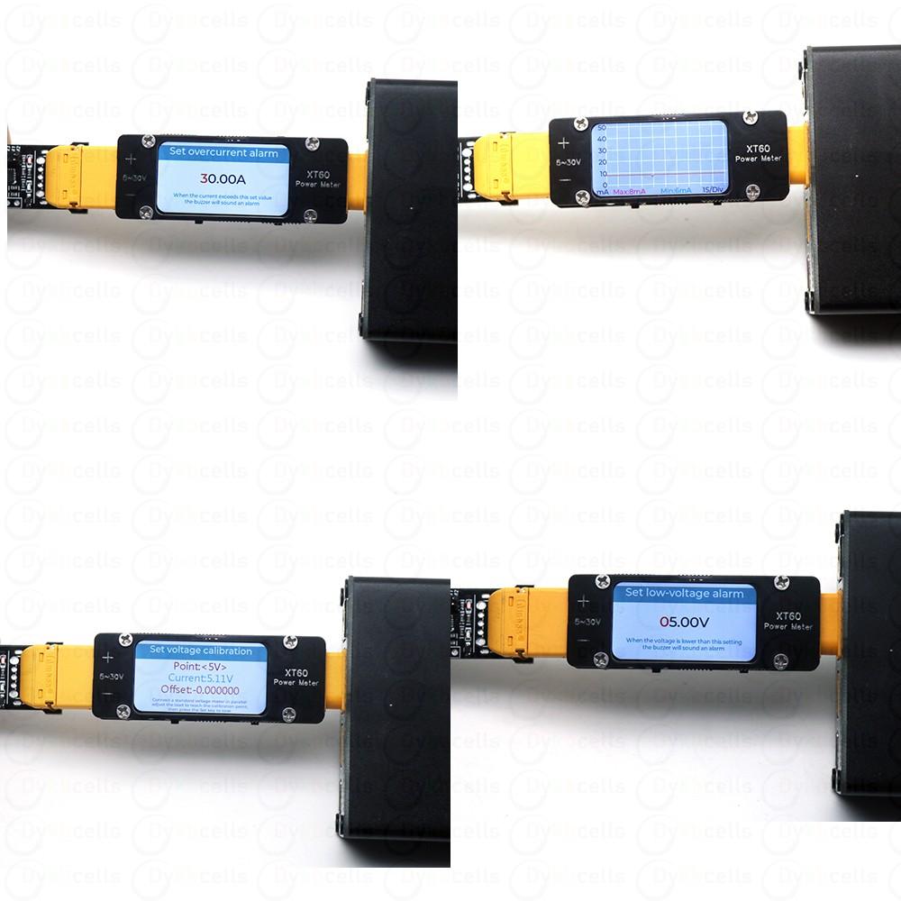 64A DC Voltage Current Power M - Drone Battery Voltage Checker บทวิจารณ์และราคา