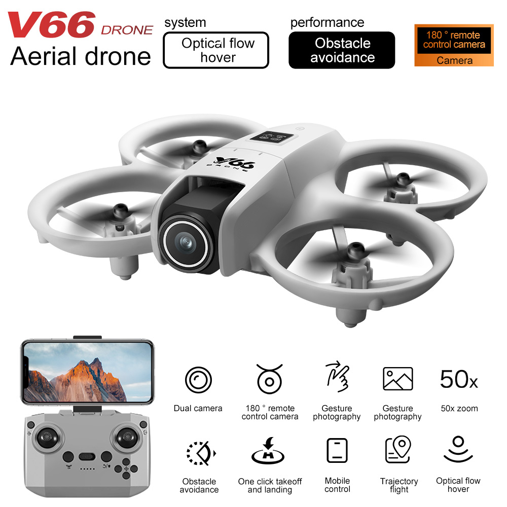 New V66 Mini Drone HD Camera 4 - Drone Battery Case บทวิจารณ์และราคา
