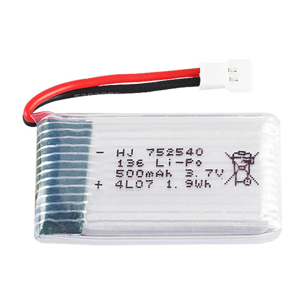 3.7V 500mAh 752540 Lipo Batter - Drone Battery Lipo บทวิจารณ์และราคา