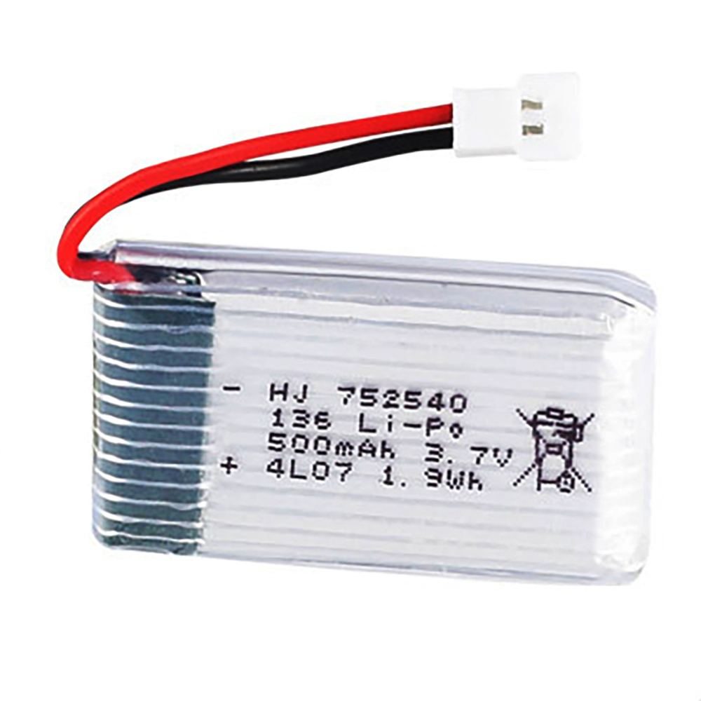 3.7V 500mAh 752540 Lipo Batter - Drone Battery Lipo บทวิจารณ์และราคา