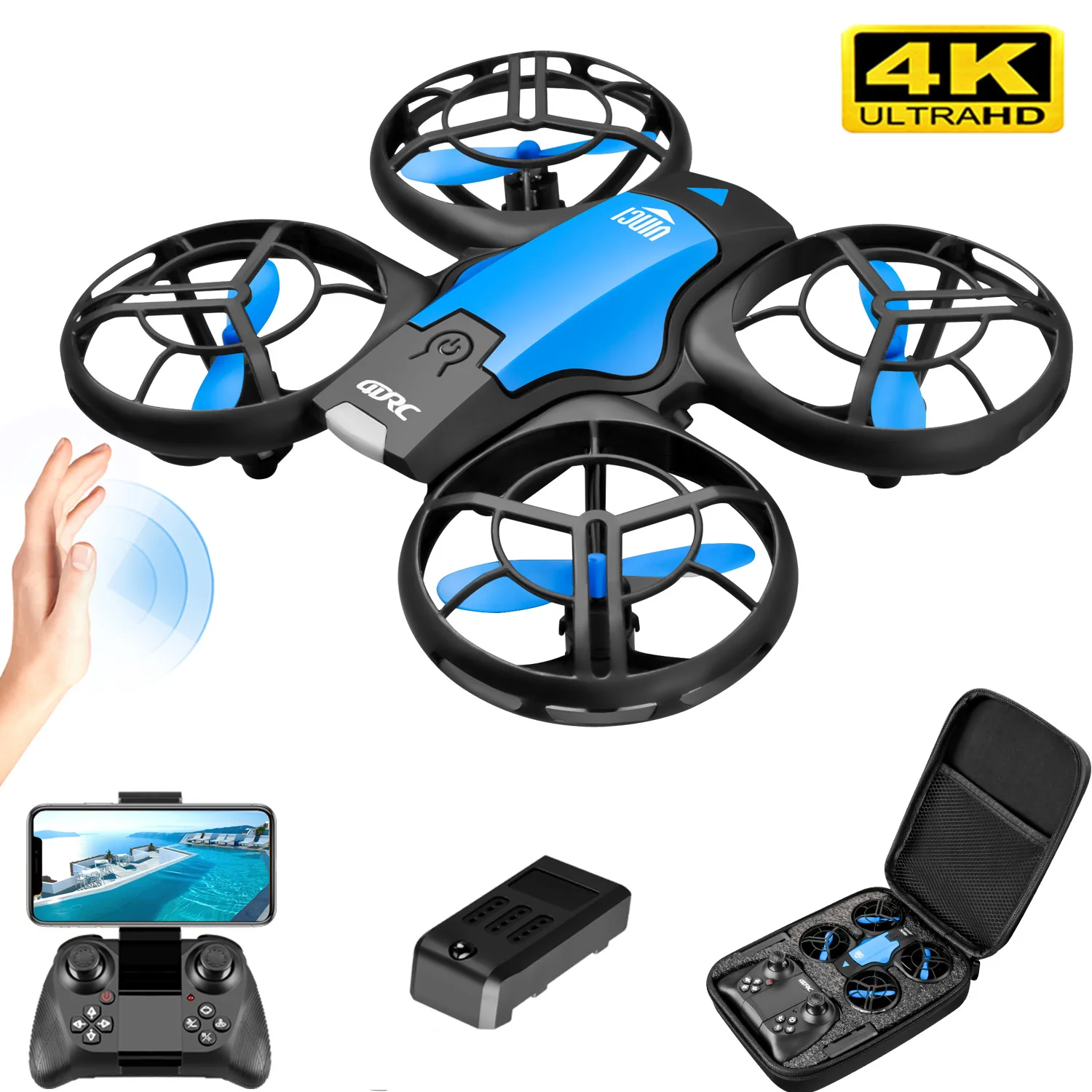 V8 New Mini Drone 4k professio - Drone Battery Box บทวิจารณ์และราคา
