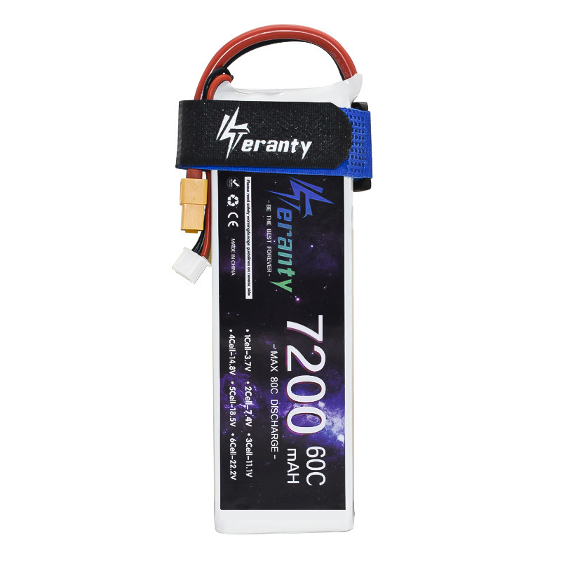 Upgrade 2S 7.4V 7200mAh 60C 6S - Drone Battery 6S บทวิจารณ์และราคา