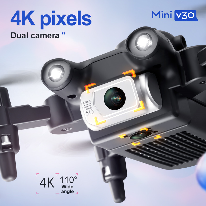 Mini V30 WiFi FPV Drone With 4 - Drone Battery Box บทวิจารณ์และราคา