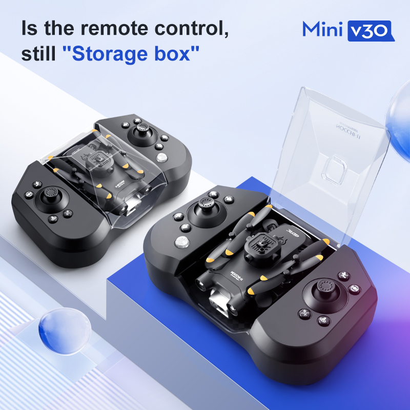 Mini V30 WiFi FPV Drone With 4 - Drone Battery Box บทวิจารณ์และราคา