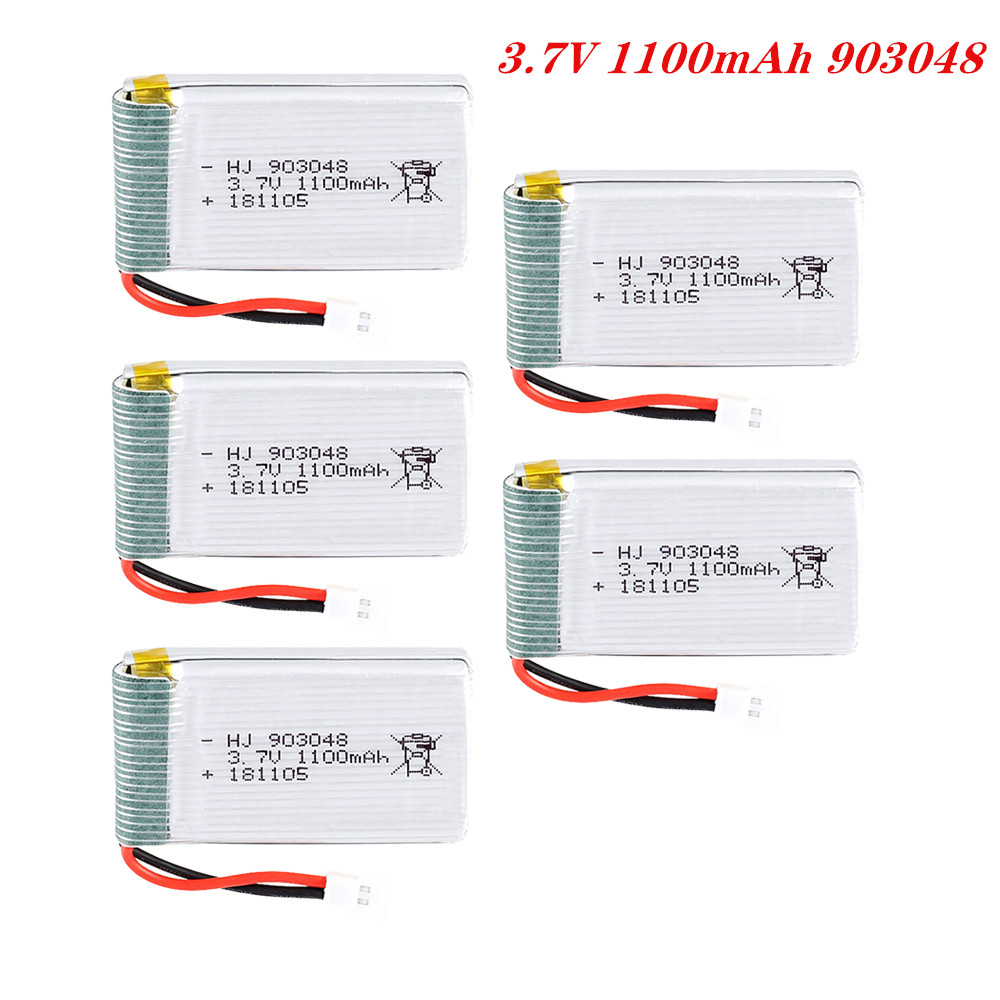 3.7V 1100mAh 903048 Lipo Batte - Drone Battery Lipo บทวิจารณ์และราคา