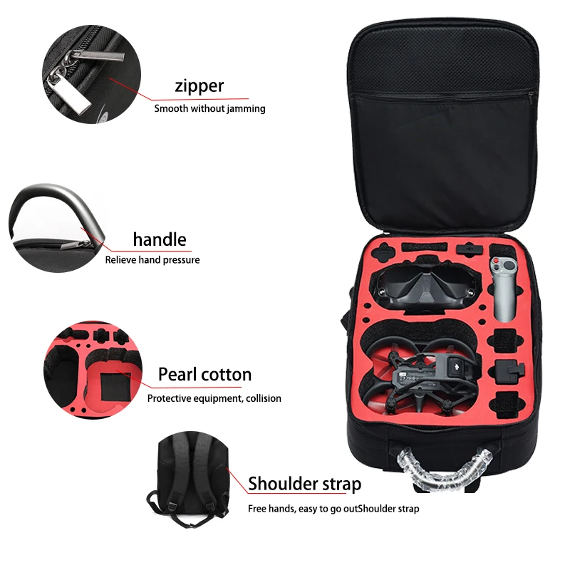 Portable Case Backpack Nylon W - Drone Battery Bag บทวิจารณ์และราคา