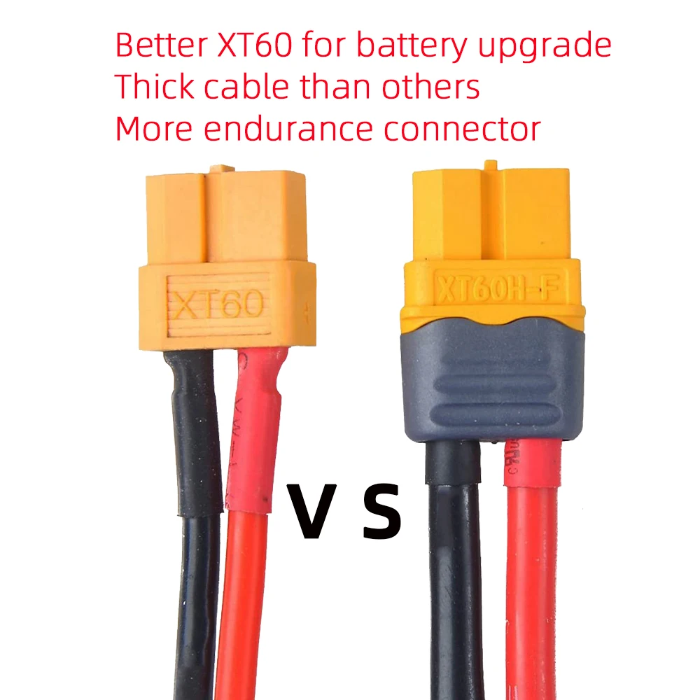 4/10 PCS with Sheath XT60 Male - Drone Battery Connector บทวิจารณ์และราคา