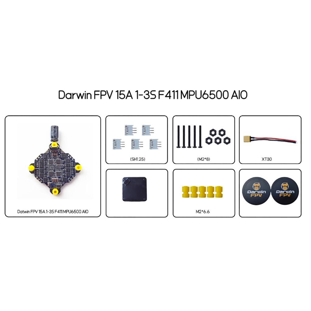 DarwinFPV F411 15A AIO Flight  - Drone Battery 3S บทวิจารณ์และราคา