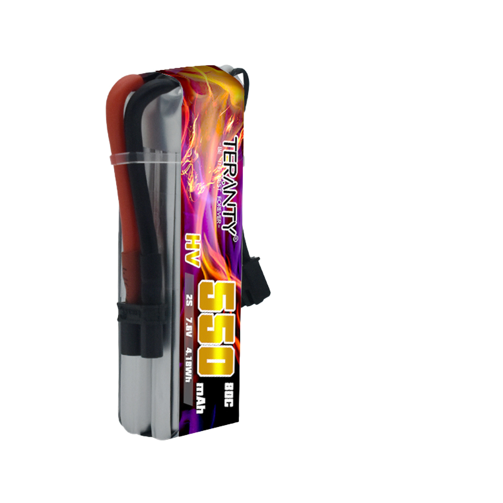 TERANTY 2S 7.6V 550mAh 80C HV  - Drone Battery High Voltage บทวิจารณ์และราคา