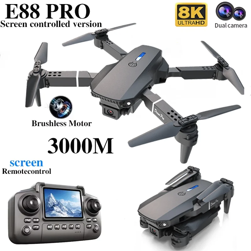 Professional E88 PRO Drone wit - Drone Battery Box บทวิจารณ์และราคา