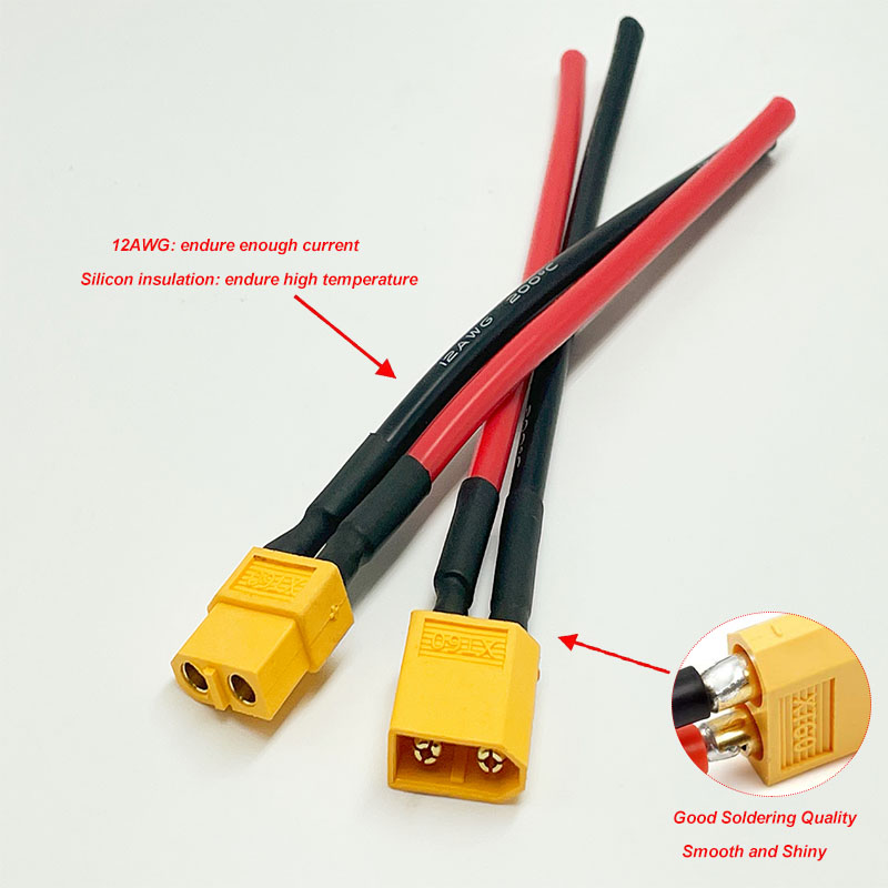 XT60 Connector Female and Male - Drone Battery Connector บทวิจารณ์และราคา