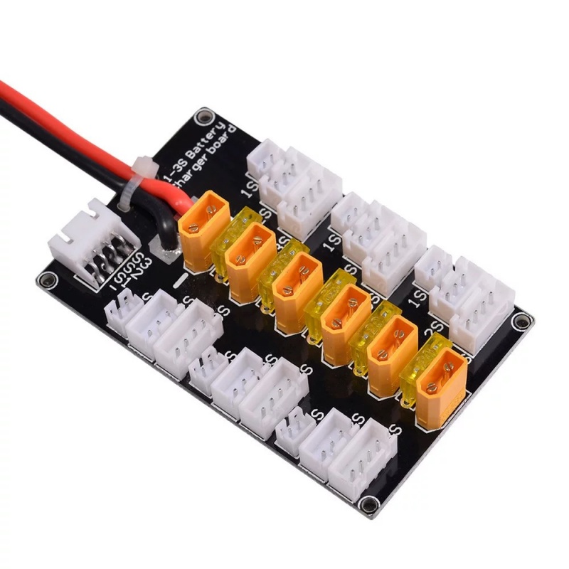 XT30 Plug Lipo Battery Paralle - Drone Battery Parallel Board บทวิจารณ์และราคา