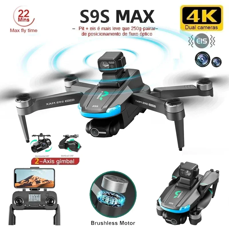 NEW S9S MAX MINI Drone 4K 2-Ax - Drone Battery Box บทวิจารณ์และราคา