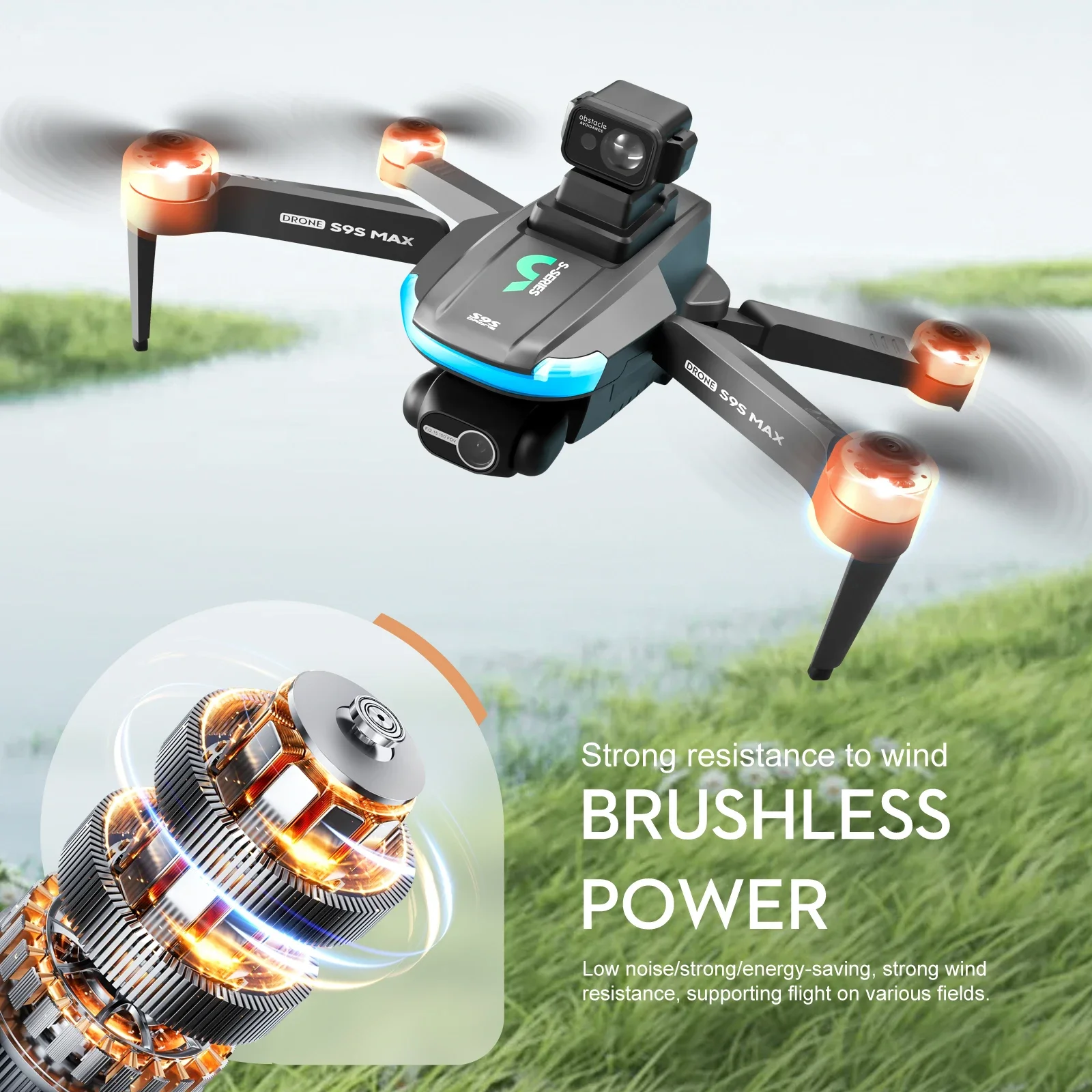 NEW S9S MAX MINI Drone 4K 2-Ax - Drone Battery Box บทวิจารณ์และราคา