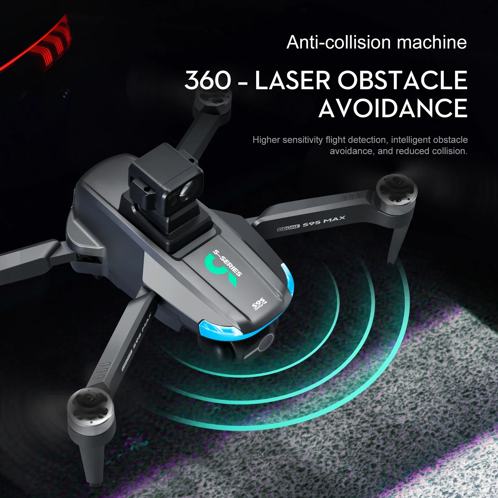 NEW S9S MAX MINI Drone 4K 2-Ax - Drone Battery Box บทวิจารณ์และราคา