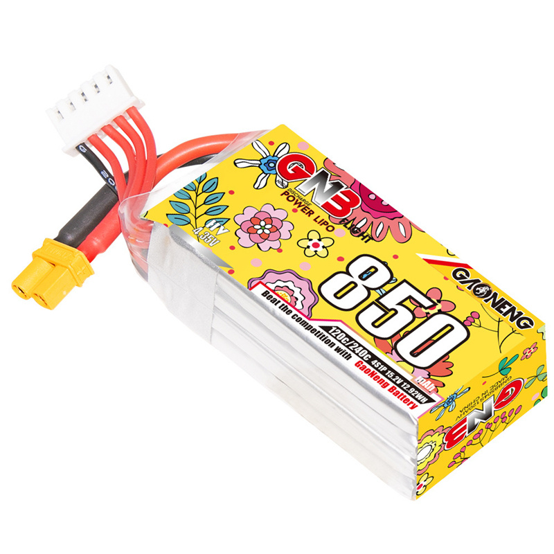 Upgraded GNB 4S 15.2V 850mAh L - Drone Battery 4S บทวิจารณ์และราคา