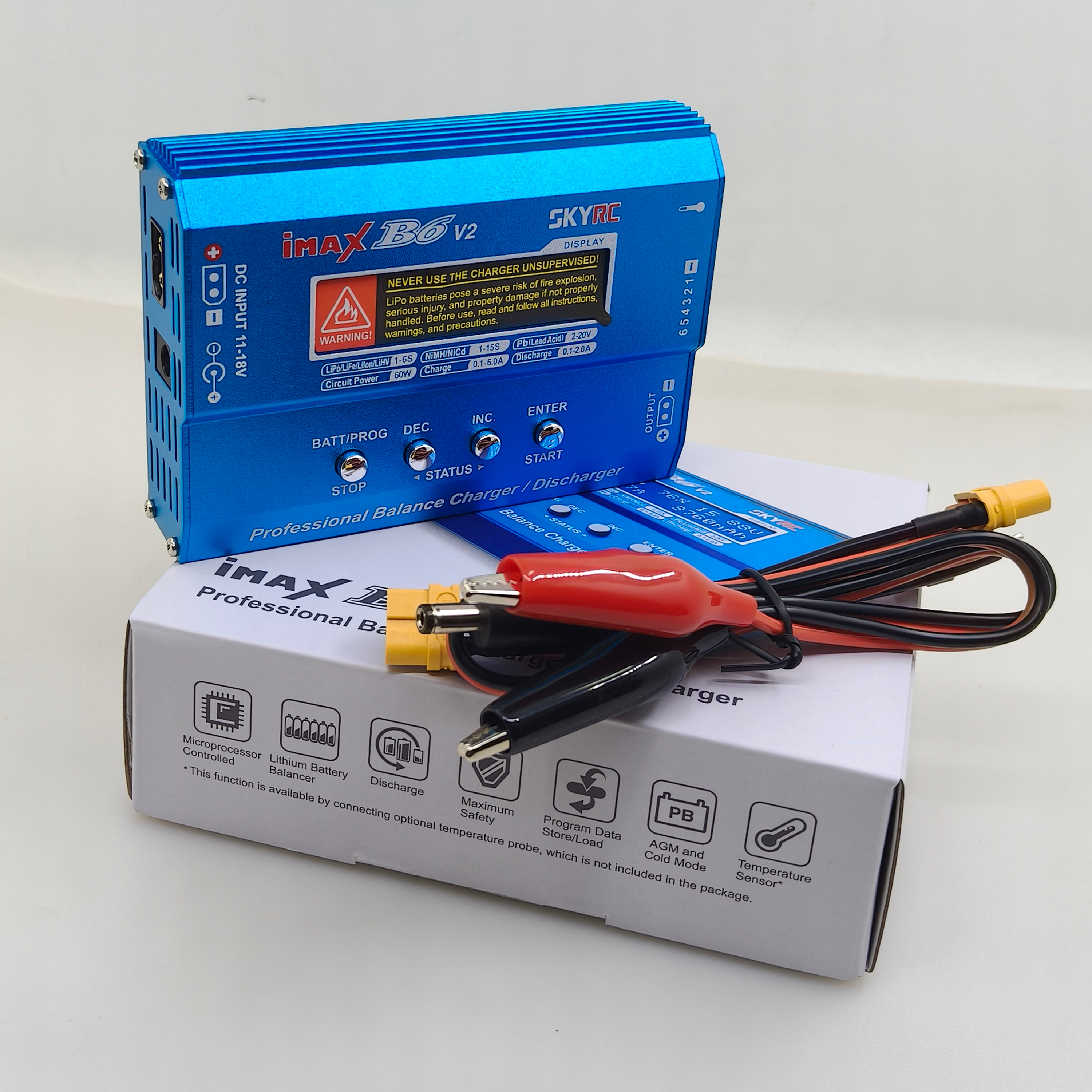 IMAX B6 / B6AC 80W T/XT60plug  - Drone Battery Balance Charger บทวิจารณ์และราคา