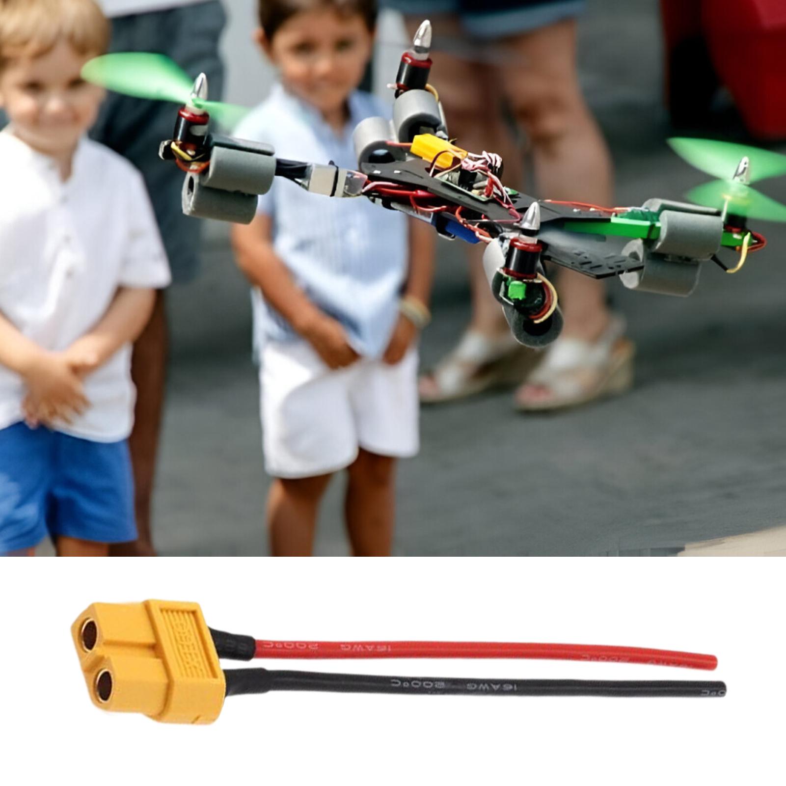 XT60 Male/Female Extension Cab - Drone Battery Connector บทวิจารณ์และราคา