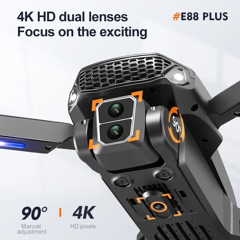New E88 Plus Quadcopter Drone: - Drone Battery Box บทวิจารณ์และราคา