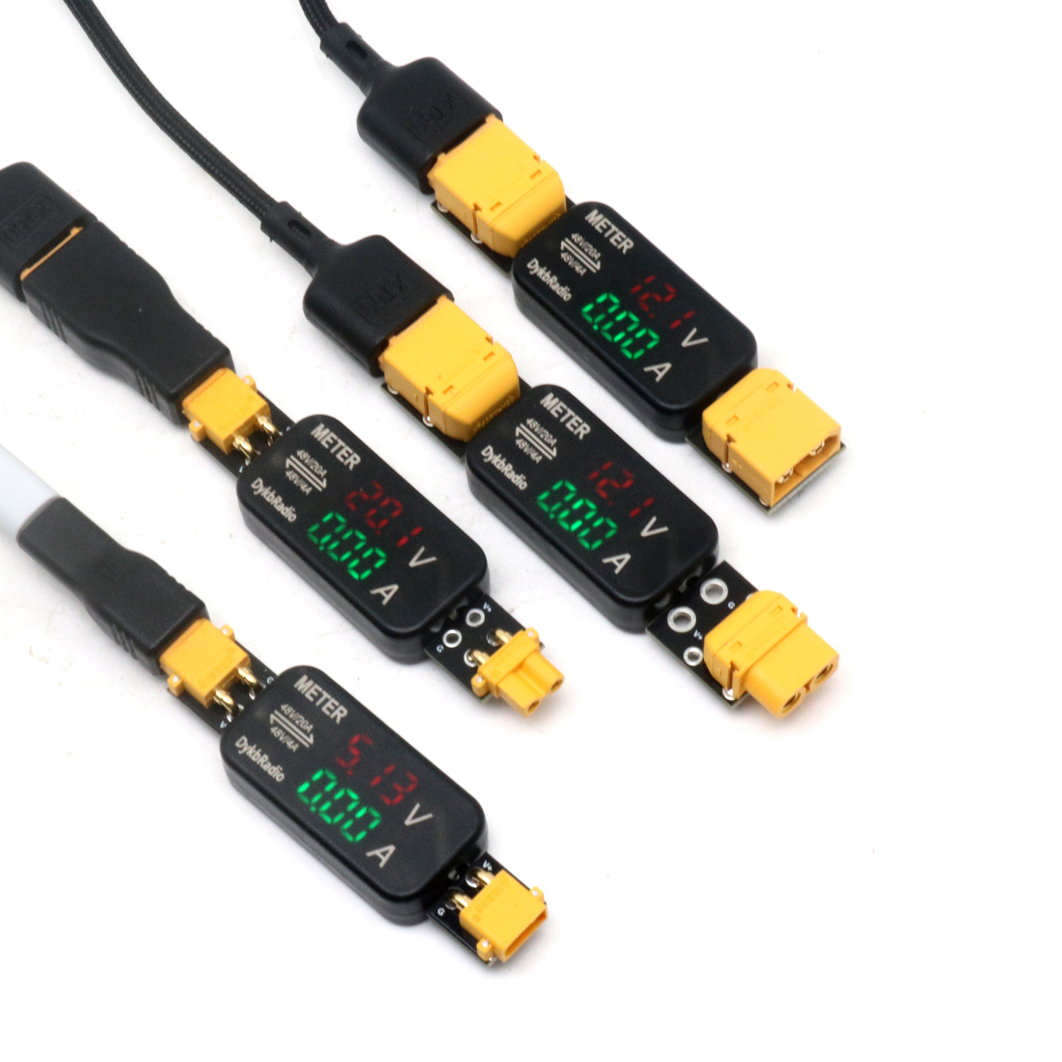 XT30/XT60 20A/4A DC Voltage Cu - Drone Battery Voltage Checker บทวิจารณ์และราคา