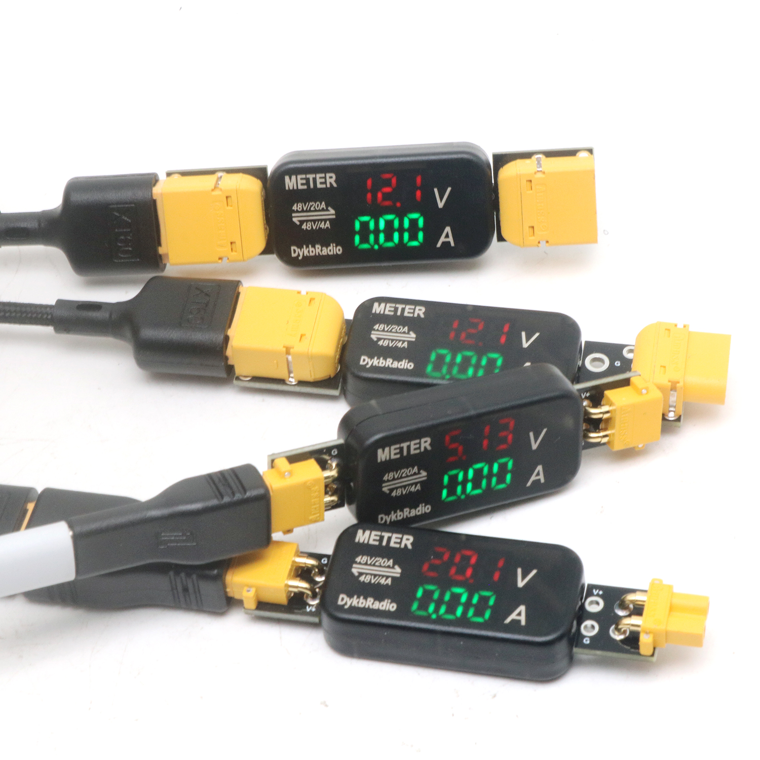 XT30/XT60 20A/4A DC Voltage Cu - Drone Battery Voltage Checker บทวิจารณ์และราคา