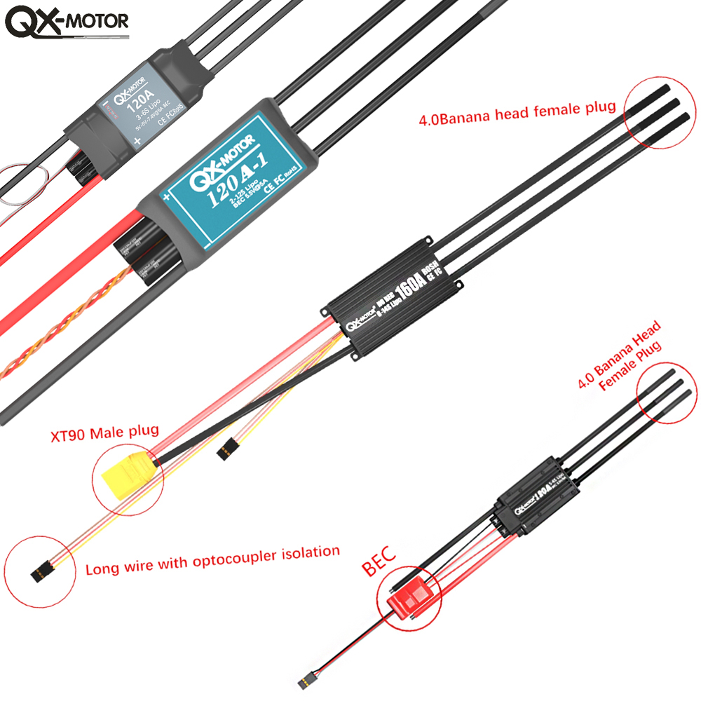 QX-MOTOR Brushless ESC series  - Drone Battery Plate บทวิจารณ์และราคา