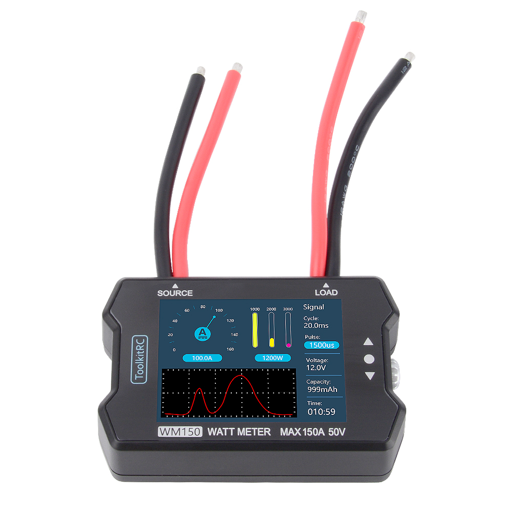 ToolkitRC WM150 150A 50V Watt  - Drone Battery Voltage Checker บทวิจารณ์และราคา