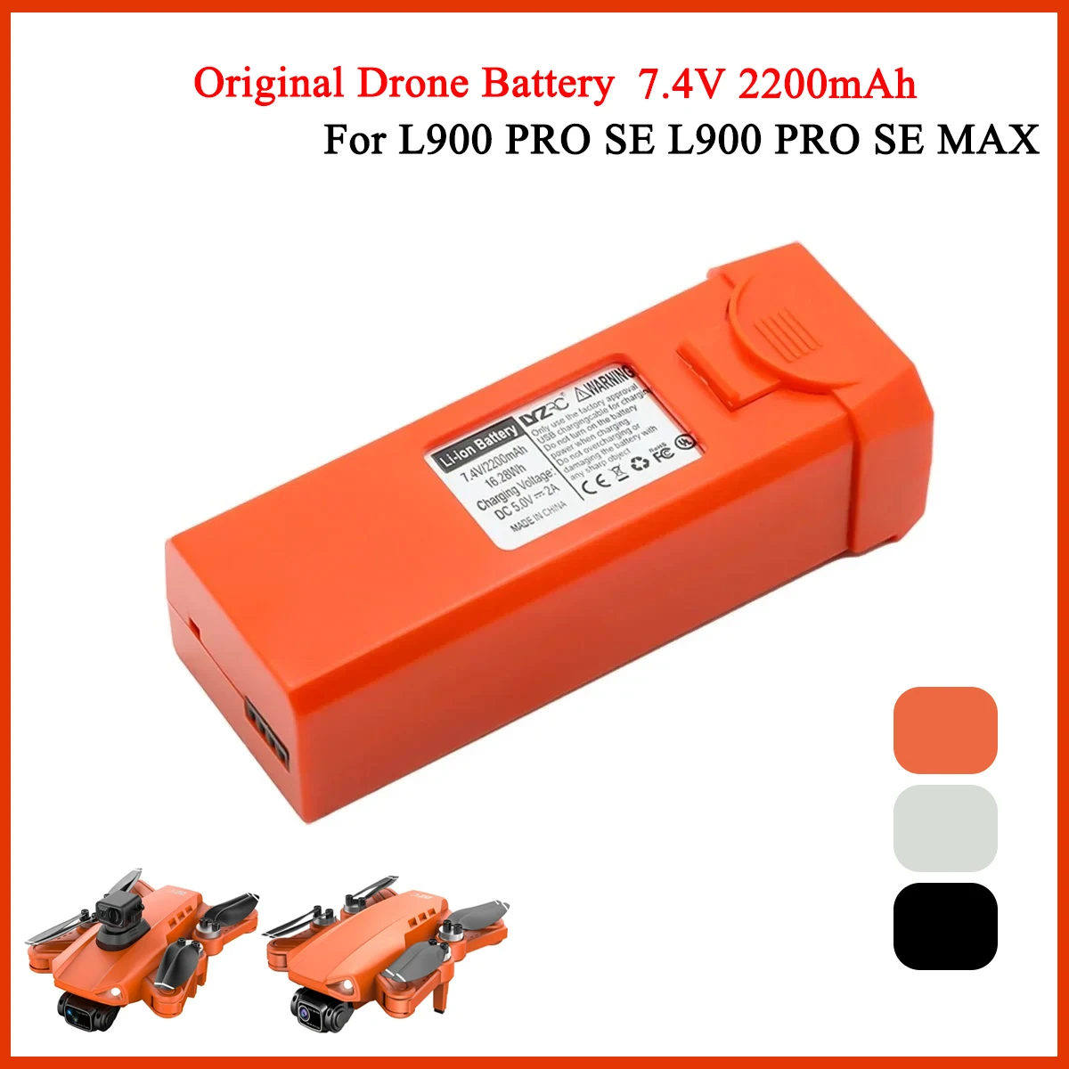 Battery L900 PRO SE Max Drone  - Drone Battery Li-Ion บทวิจารณ์และราคา