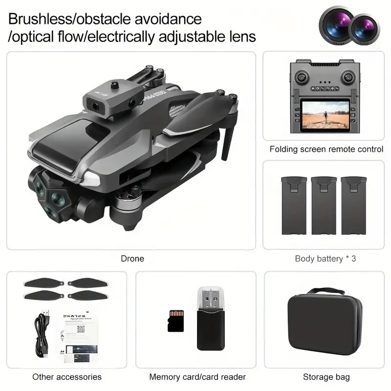 New M66 Triple Battery Brushle - Drone Battery Smart บทวิจารณ์และราคา