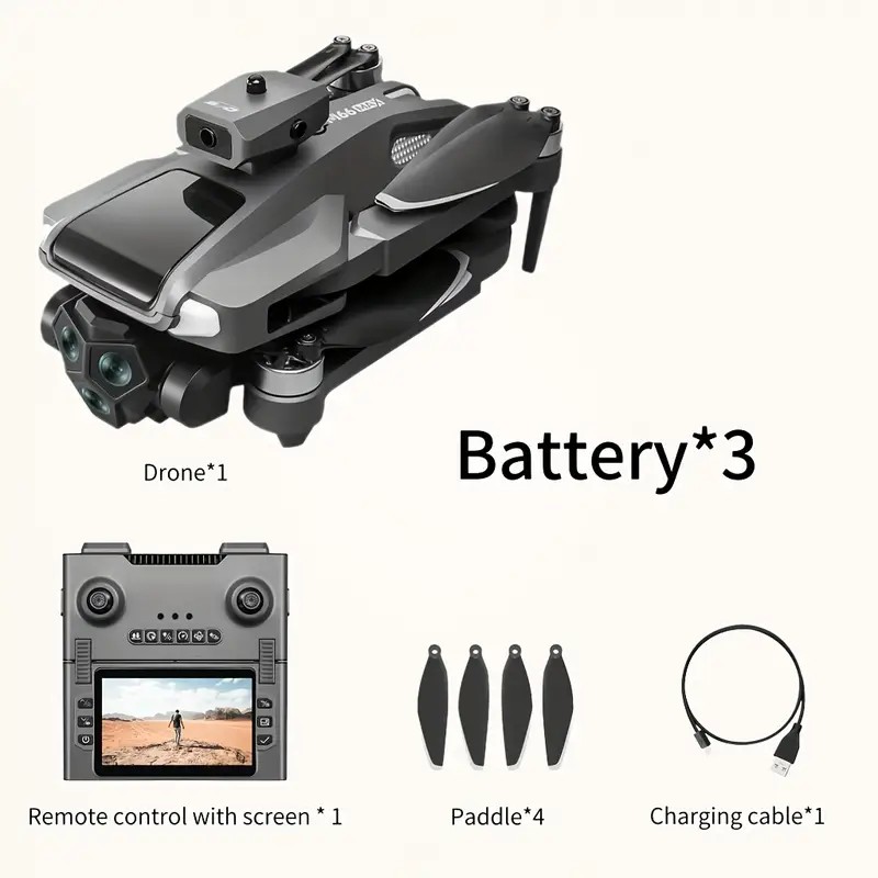 New M66 Triple Battery Brushle - Drone Battery Smart บทวิจารณ์และราคา