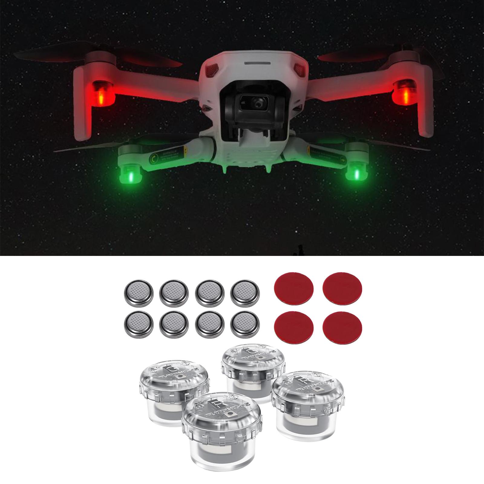 4x LED Night Flight Light Sign - Drone Battery Alarm บทวิจารณ์และราคา