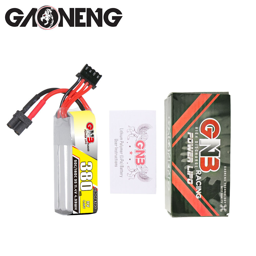 GNB GAONENG 3S 11.4V HV 380mah - Drone Battery High Voltage บทวิจารณ์และราคา