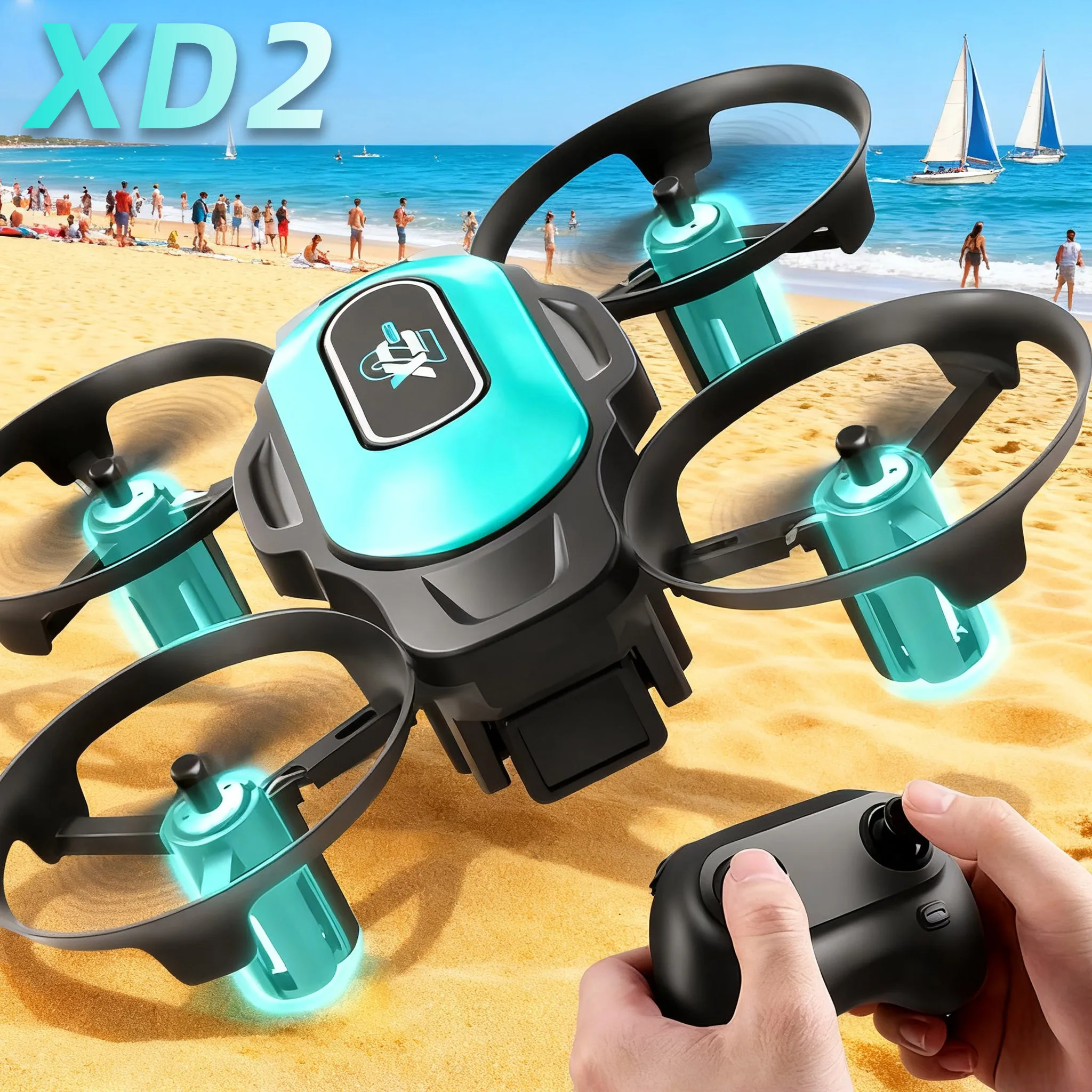 XD2 Mini Drone, 360° Stunt Fli - Drone Battery Box บทวิจารณ์และราคา