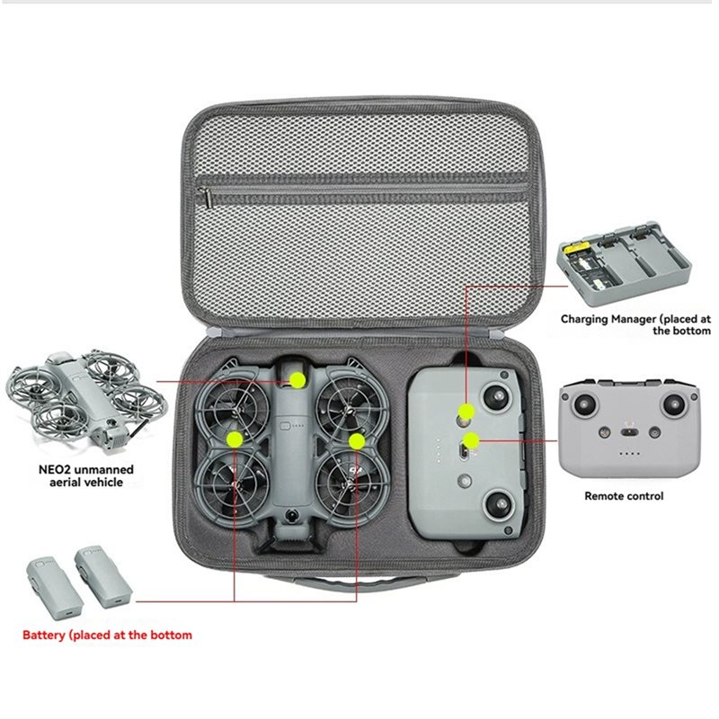 Protective Storage Bag For DJI - Drone Battery Bag บทวิจารณ์และราคา