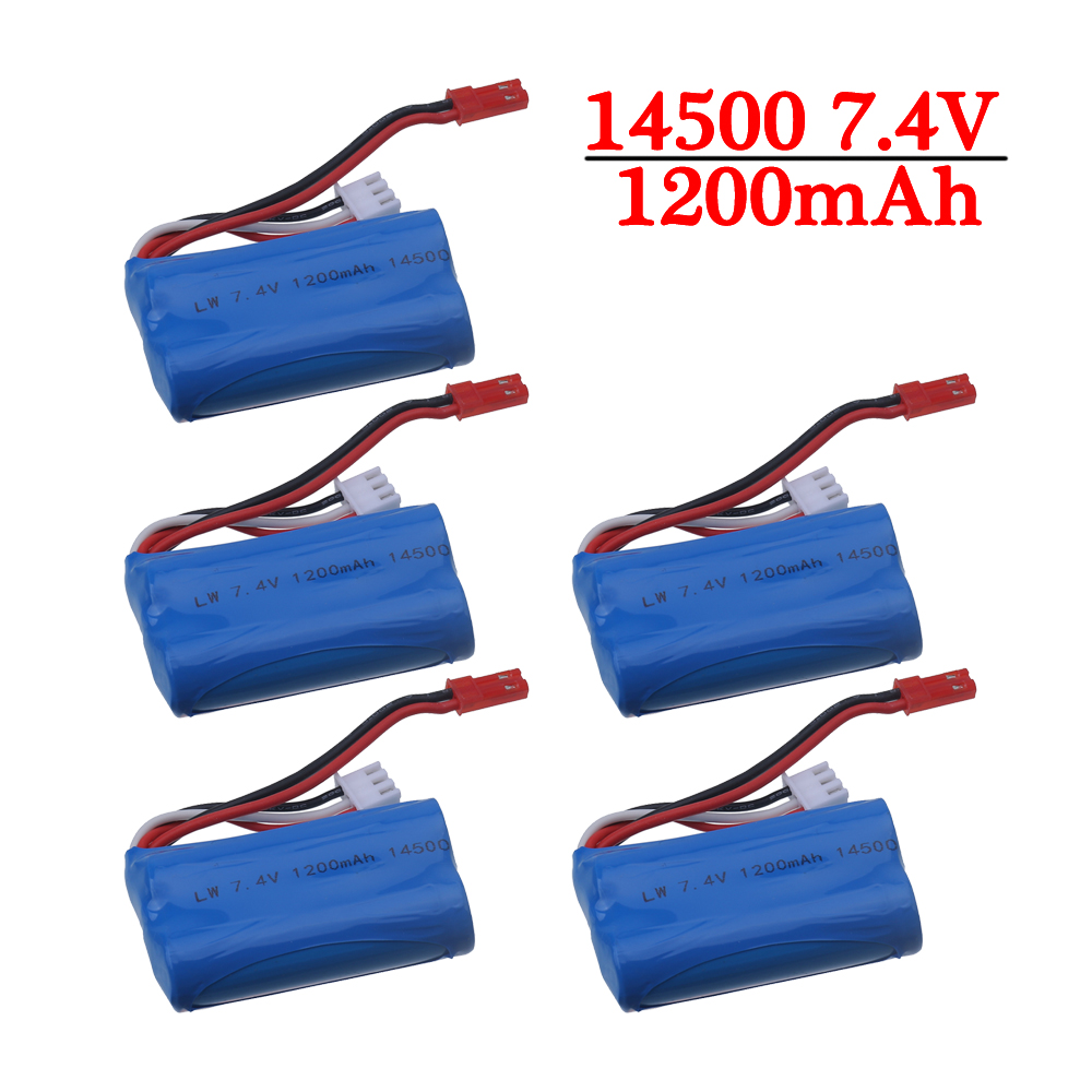 7.4V RC Boat Battery For Wltoy - Drone Battery Li-Ion บทวิจารณ์และราคา