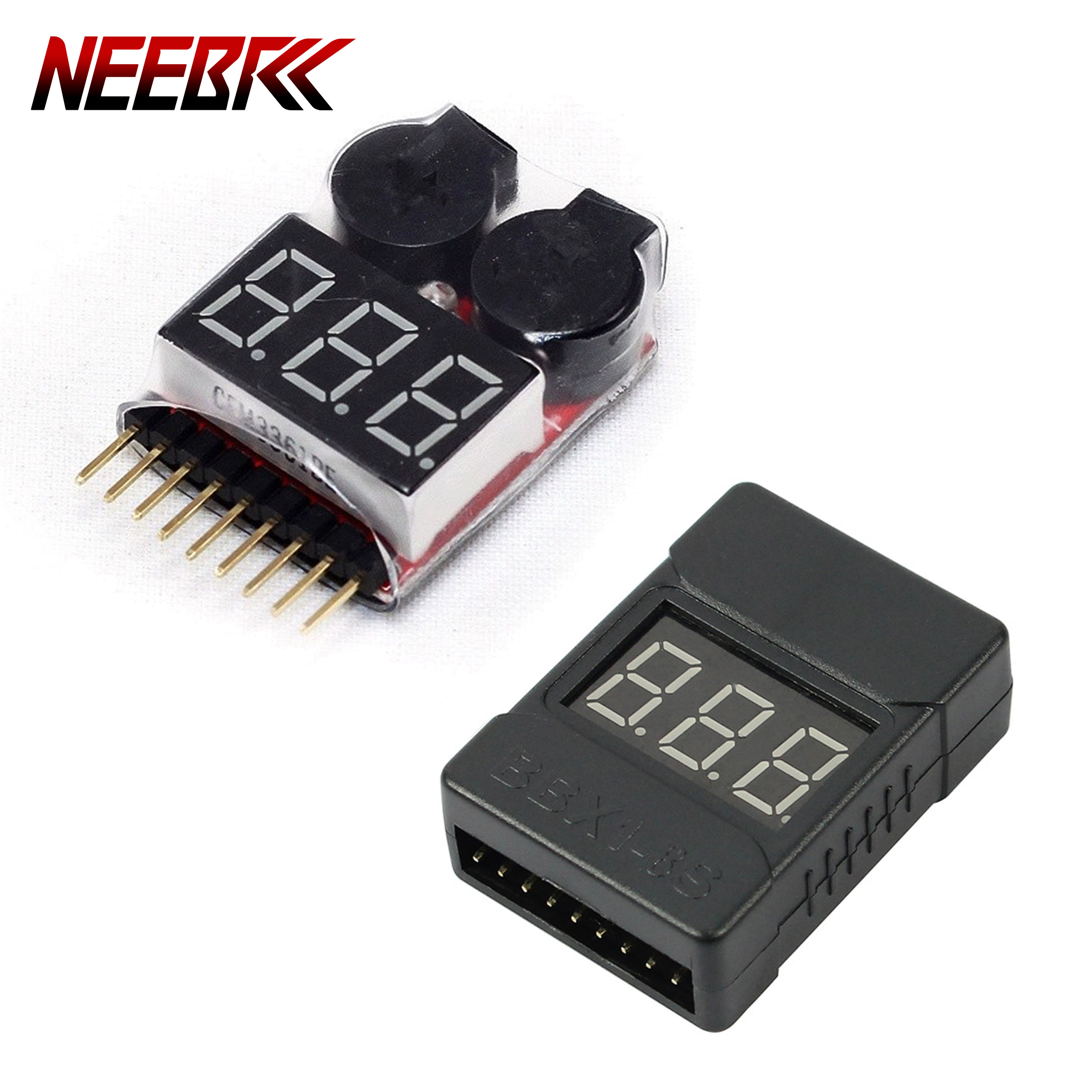 BX100 1-8S 2 in 1 Battery Volt - Drone Battery Voltage Checker บทวิจารณ์และราคา