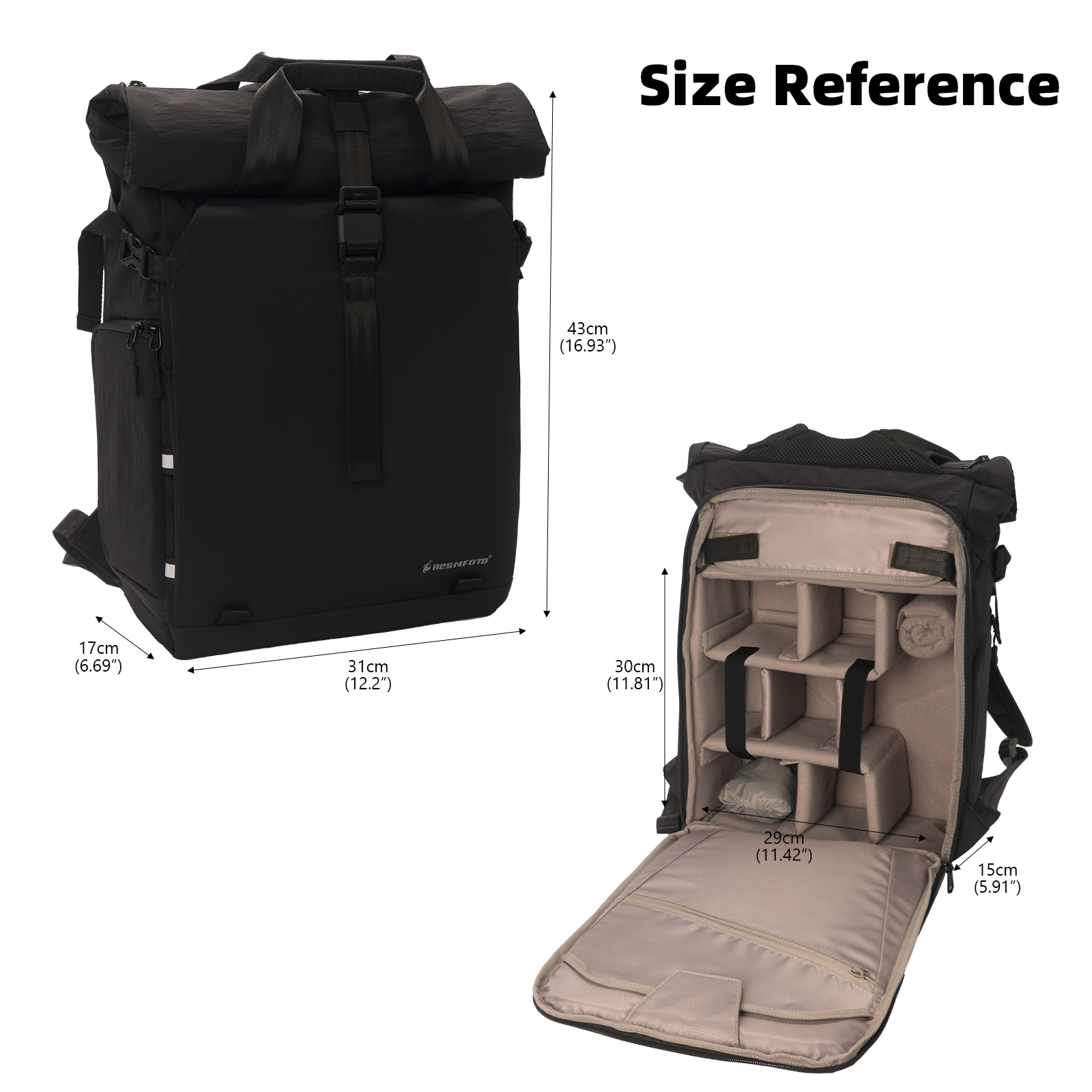 Besnfoto Professional Camera B - Drone Battery Bag บทวิจารณ์และราคา