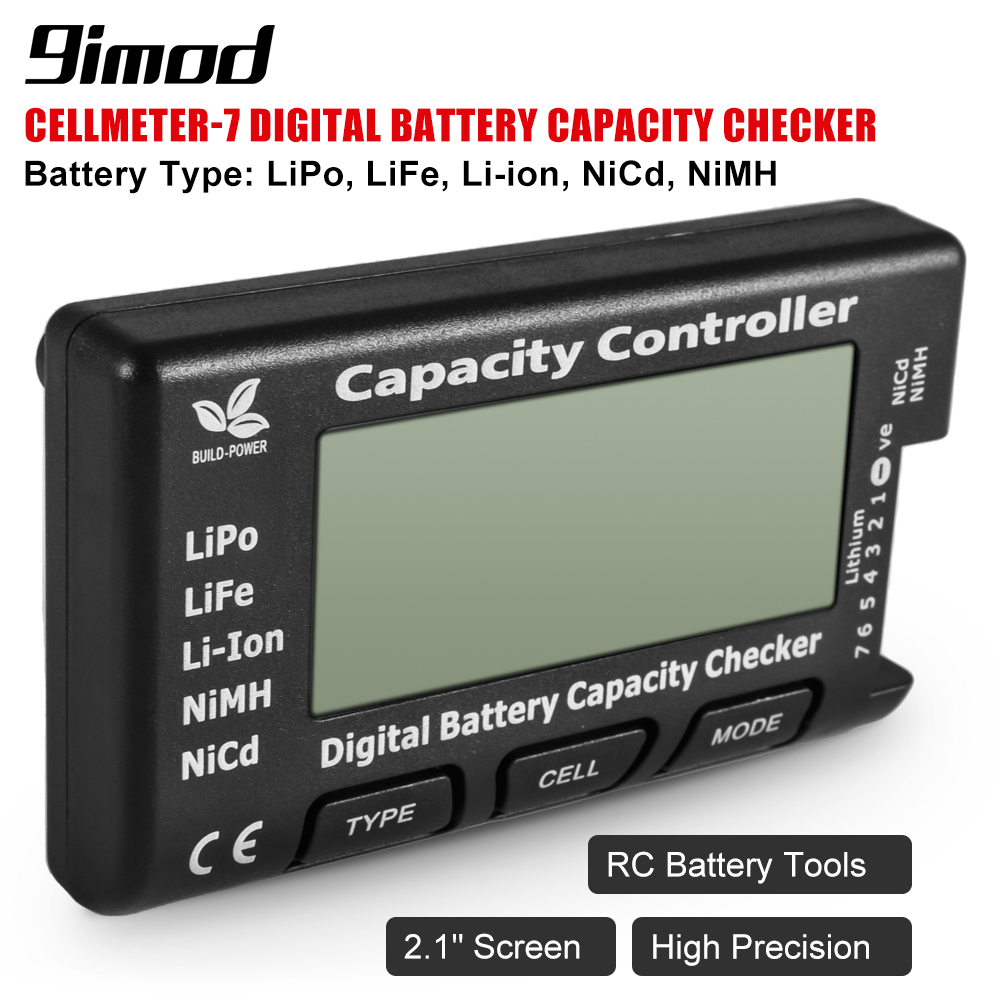 9IMOD RC CellMeter-7 Digital B - Drone Battery Voltage Checker บทวิจารณ์และราคา