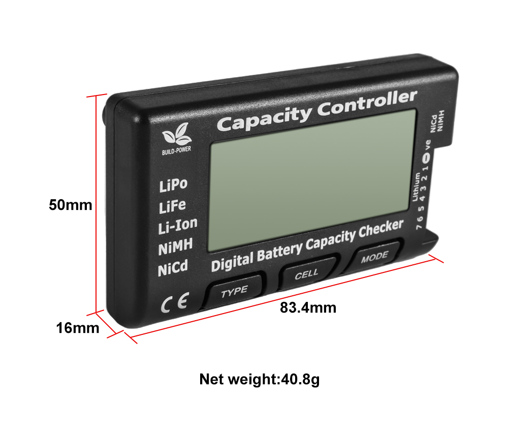 9IMOD RC CellMeter-7 Digital B - Drone Battery Voltage Checker บทวิจารณ์และราคา