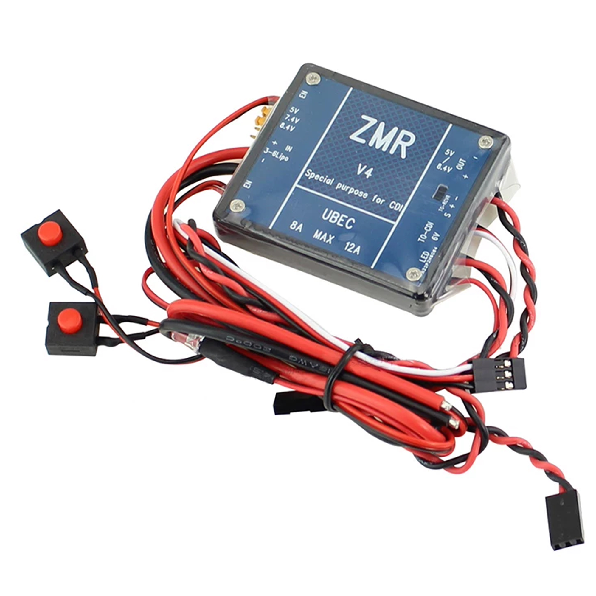 UBEC V2 V3 V4 ZMR 8A Dual BEC  - Drone Battery Lipo บทวิจารณ์และราคา