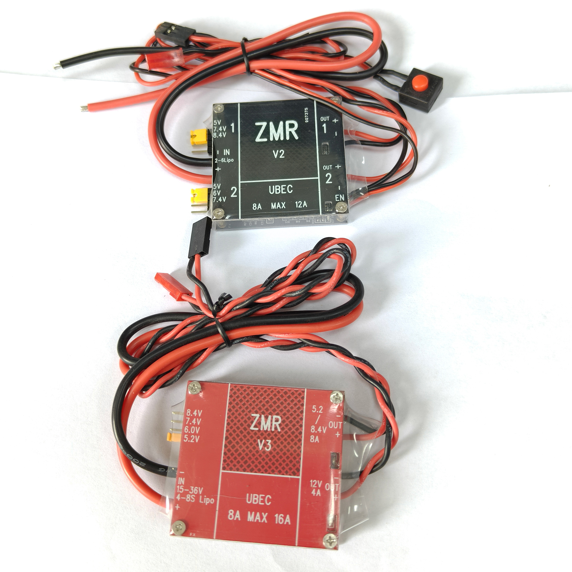UBEC V2 V3 V4 ZMR 8A Dual BEC  - Drone Battery Lipo บทวิจารณ์และราคา