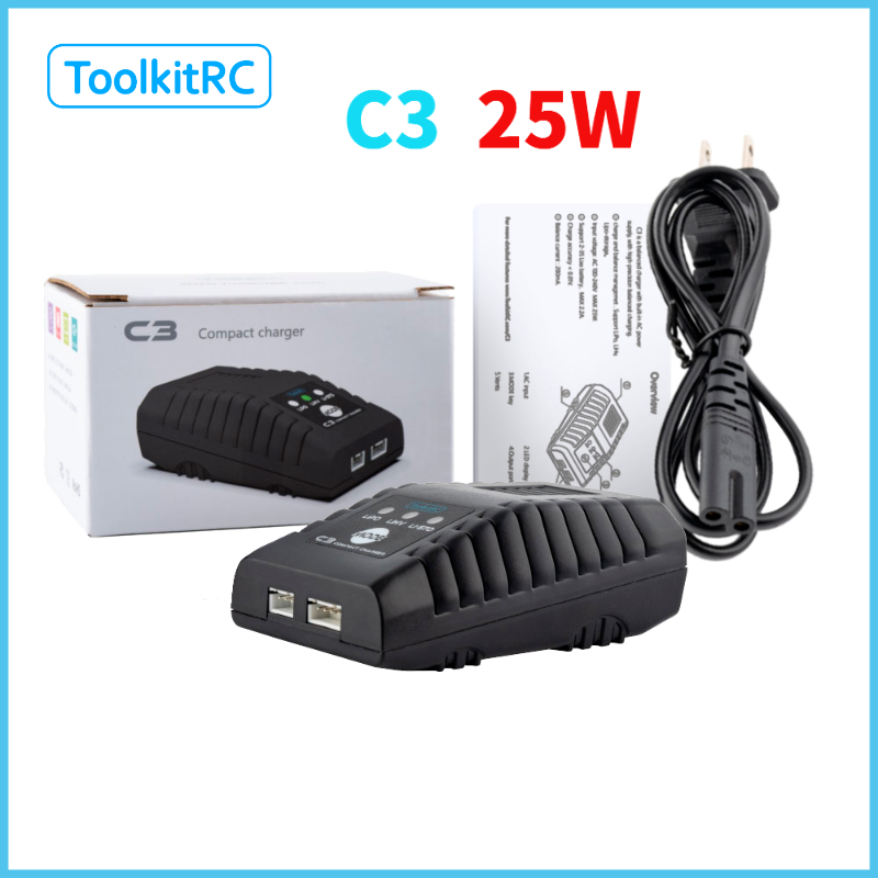 ToolkitRC C3 Balance Charger 2 - Drone Battery 3S บทวิจารณ์และราคา