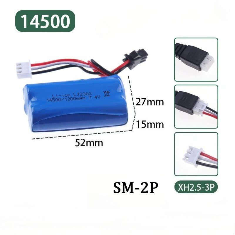 New 7.4V 1200mAh Lithium Batte - Drone Battery Li-Ion บทวิจารณ์และราคา