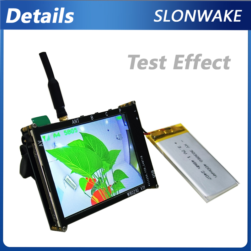 Micro 5.8G 56CH 2.4 Inch LCD 4 - Drone Battery Plate บทวิจารณ์และราคา